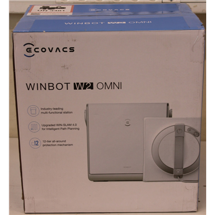 SALE OUT. Ecovacs | Window Cleaning Robot | WINBOT W2 OMNI | Corded | 2800 Pa | White | USED, DIRTY, SCRATCHED, MISSING