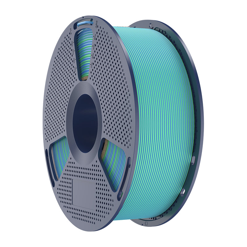Sunlu PLA+ Silk Dual Color Filament (blue-green) - Image 4