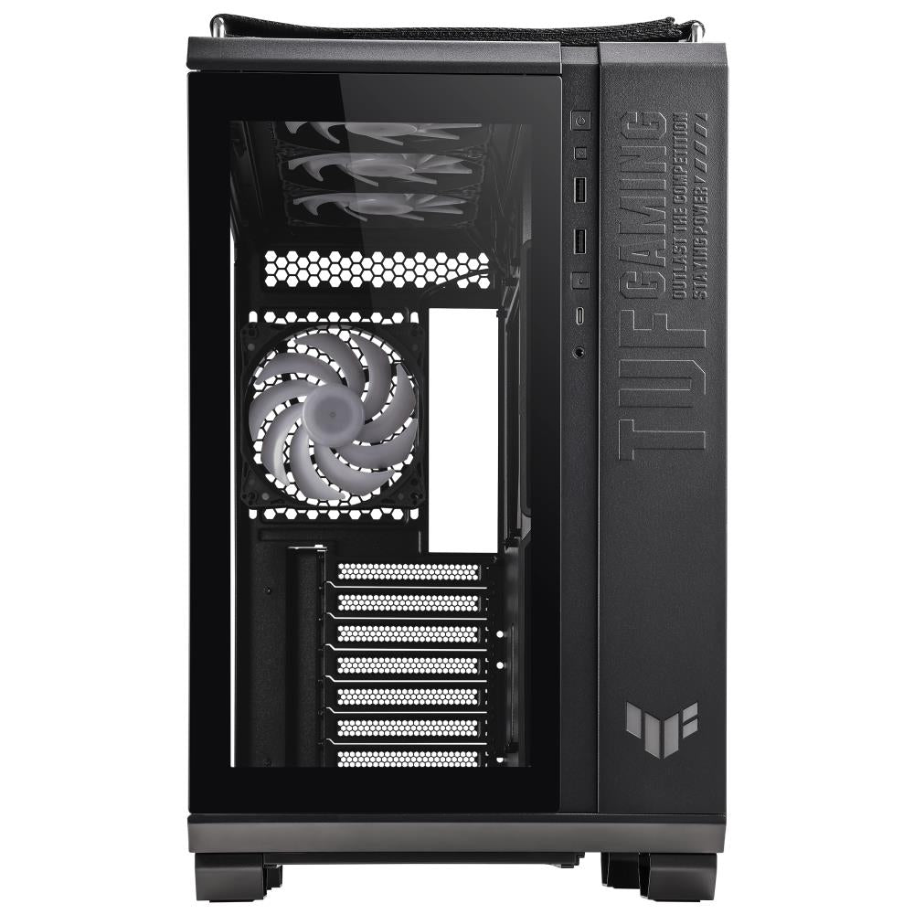 Case ASUS GT502 PLUS MidiTower Not included ATX MicroATX MiniITX Colour Black GT502PLUS/BLK/TG/TUFGAM