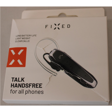 SALE OUT. | Fixed Talk 2 | Hands free device | 13.2 g | Black | DAMAGED PACKAGING