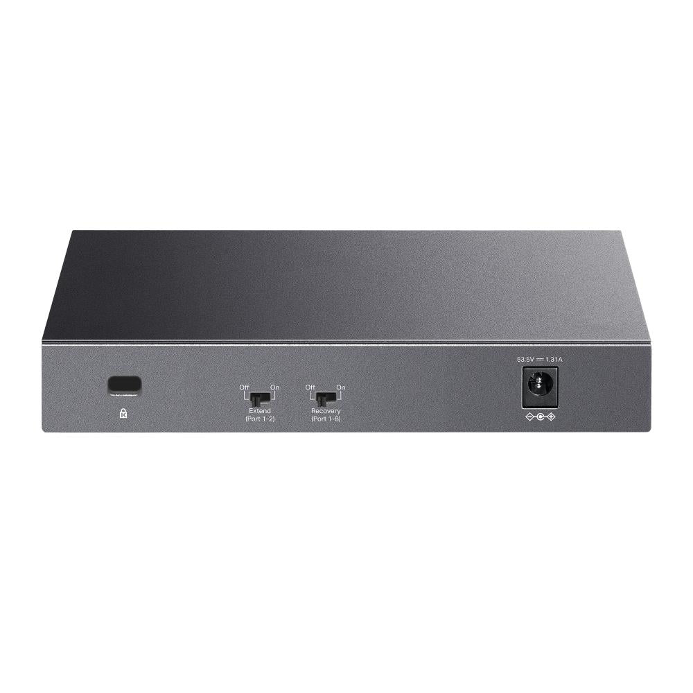 Switch TP-LINK LS108GP Desktop/pedestal 8x10Base-T / 100Base-TX / 1000Base-T PoE+ ports 8 LS108GP