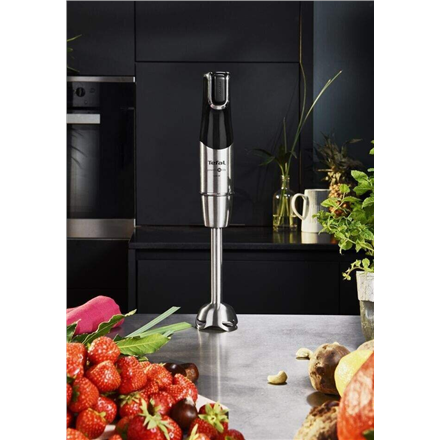 TEFAL | Blender | Infinity Force Pro 5in1 HB95LD38 | Hand Blender | 1200 W | Number of speeds Variable | Black/Stainless