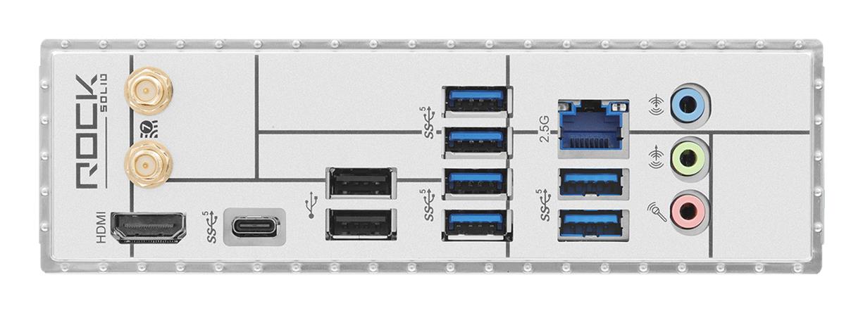 Mainboard ASROCK B860 Rock WiFi 7 Intel B860 LGA 1851 (Socket V1) ATX RAM DDR5-SDRAM 4xSlots Wi-Fi Yes Bluetooth Yes 3xNumber of M.2 (M) slots B860ROCKWIFI7