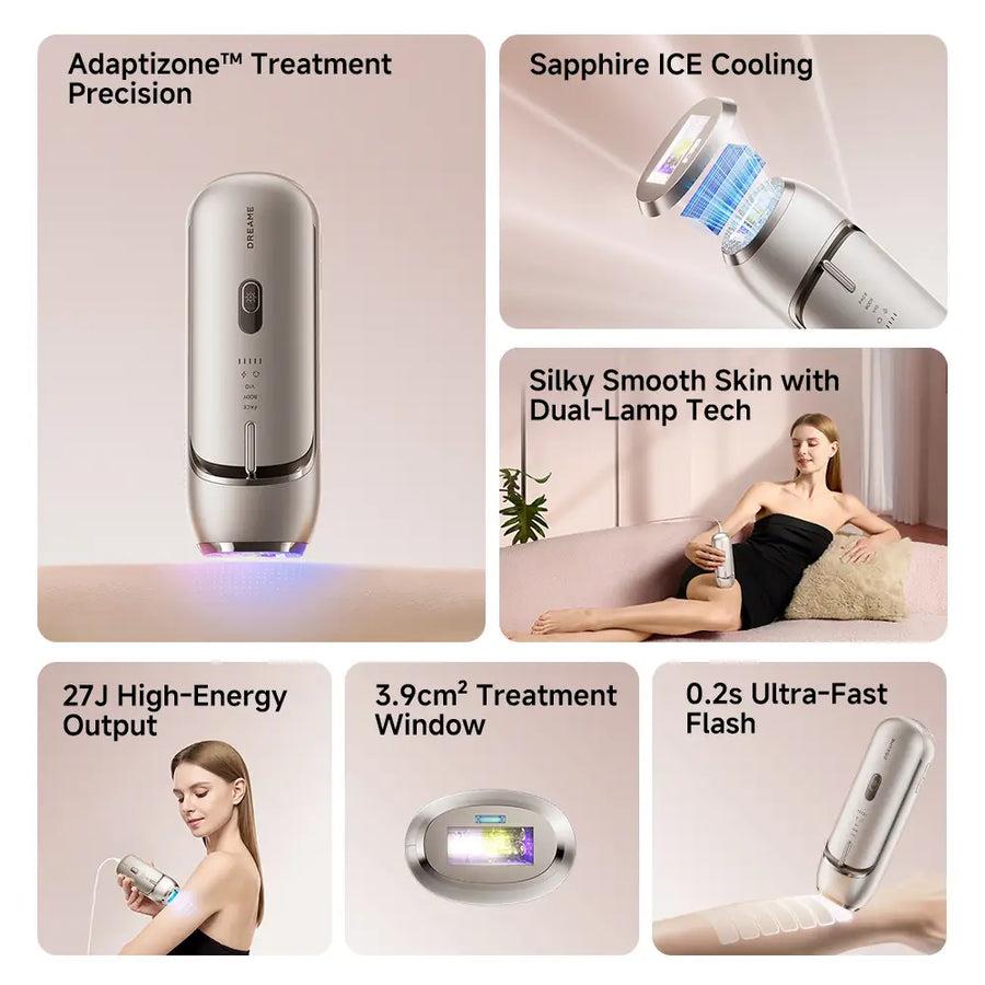 HAIR REMOVAL DEVICE IPL NOVA/AHR01-GOLD DREAME