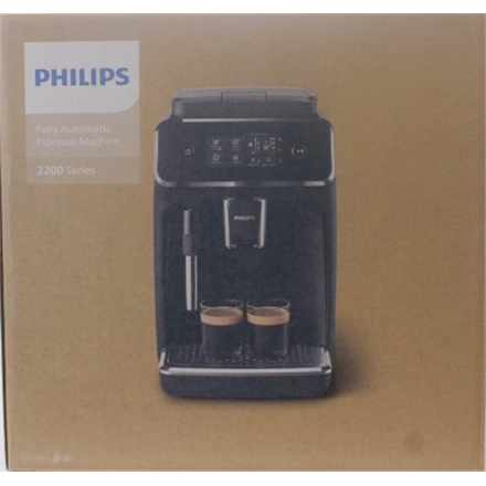 SALE OUT. Philips EP2224/10 Espresso Coffee maker, Fully automatic, 15 bar, Classic milk frother, Water tank 1.8 L, Blac