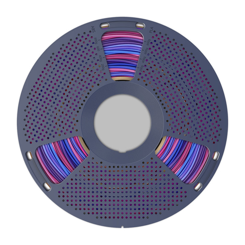 Sunlu PLA+ Silk Filament (Rainbow 02) - Image 3
