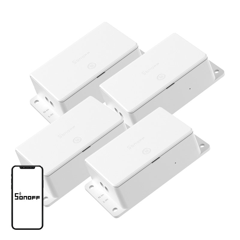 SONOFF Basic R5 Gen5 Wi-Fi Matter 10A Switch, 4-Pack - Image 1