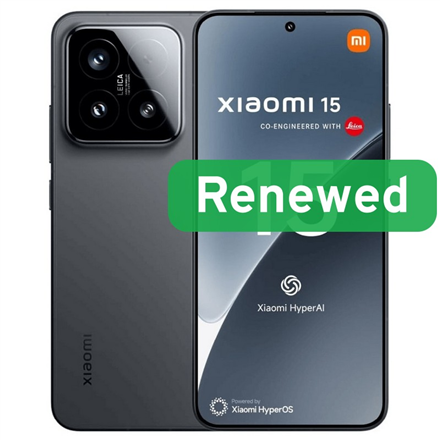 Xiaomi Renewed | Grade A | 15 | 512 GB | Black | 5G | O