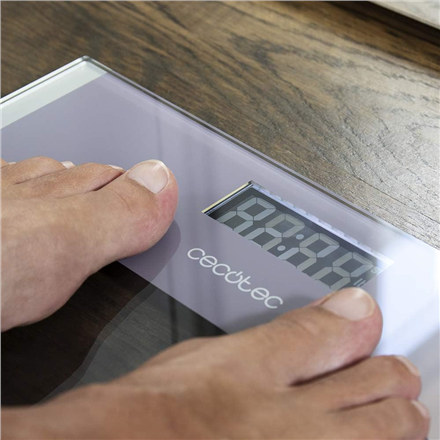 Cecotec Bathroom Scales | Surface Precision Healthy | Maximum weight (capacity) 180 | Grey/Transparent