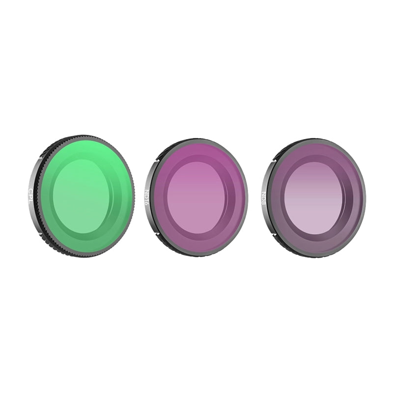 Set of 3 Sunnylife CPL + ND8 + ND16 filters for Osmo Nano - Image 1