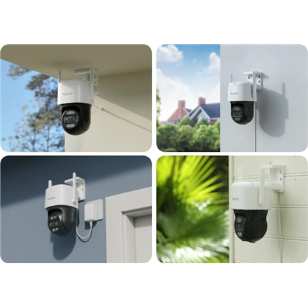 Reolink 4K Wi-Fi 6 Dual-Lens Security Camera | TrackMix Series W760 | PTZ | 8 MP | 2.8mm/F1.6 | IP65 | H.264, H.265 | Mi