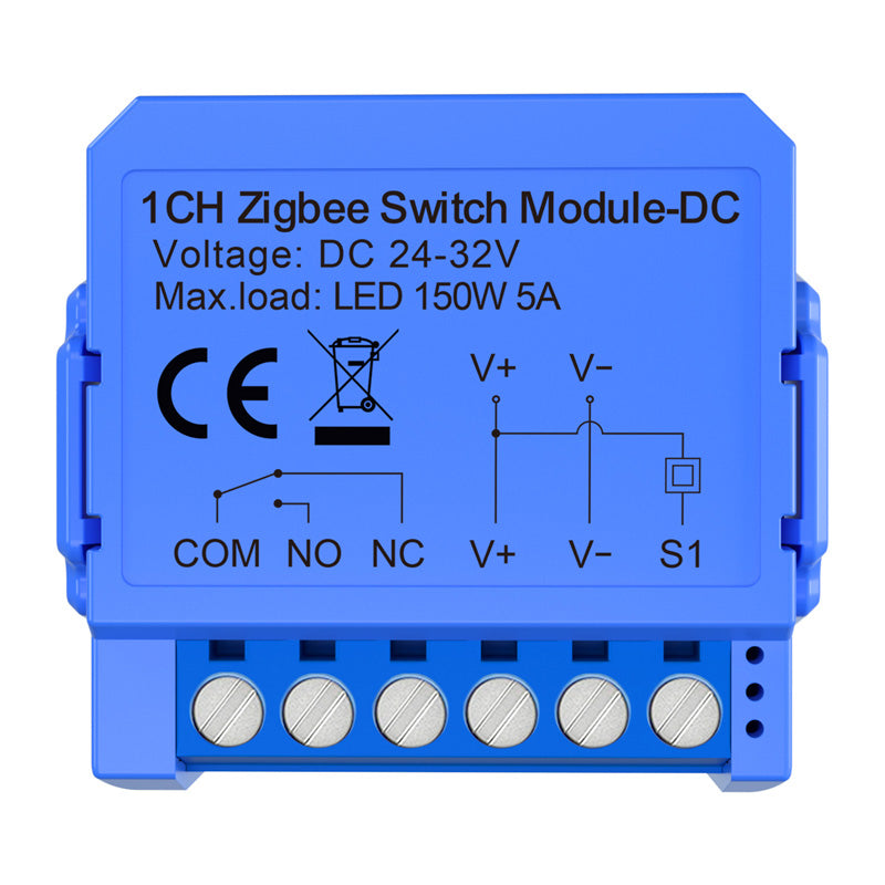 Avatto ZWSM16-DC32V-1 1-channel ZigBee switch module with a potential-free contact - Image 1