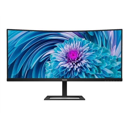 Philips | UltraWide LCD Monitor | 346E2CUAE | 34 " | VA | WQHD | 21:9 | 100 Hz | 4 ms | 3440 x 1440 | 300 cd/m² | HDMI
