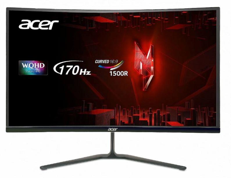 LCD Monitor ACER Gaming Panel VA 2560x1440 16:9 1 ms Speakers Colour Black UM.HE0EE.202