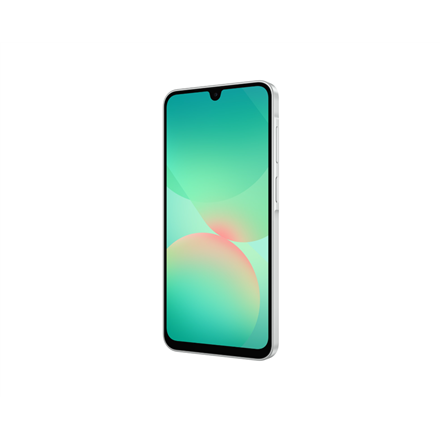 Samsung | Galaxy | A26 (A266) | White | 6.7 " | Super AMOLED | 1080 x 2340 pixels | Exynos | Internal RAM 6 GB | 128 GB | Dual SIM | 5G | Main camera resolution 50+8+2 MP | Secondary camera resolution 13 MP | Android | 15 | 5000 mAh