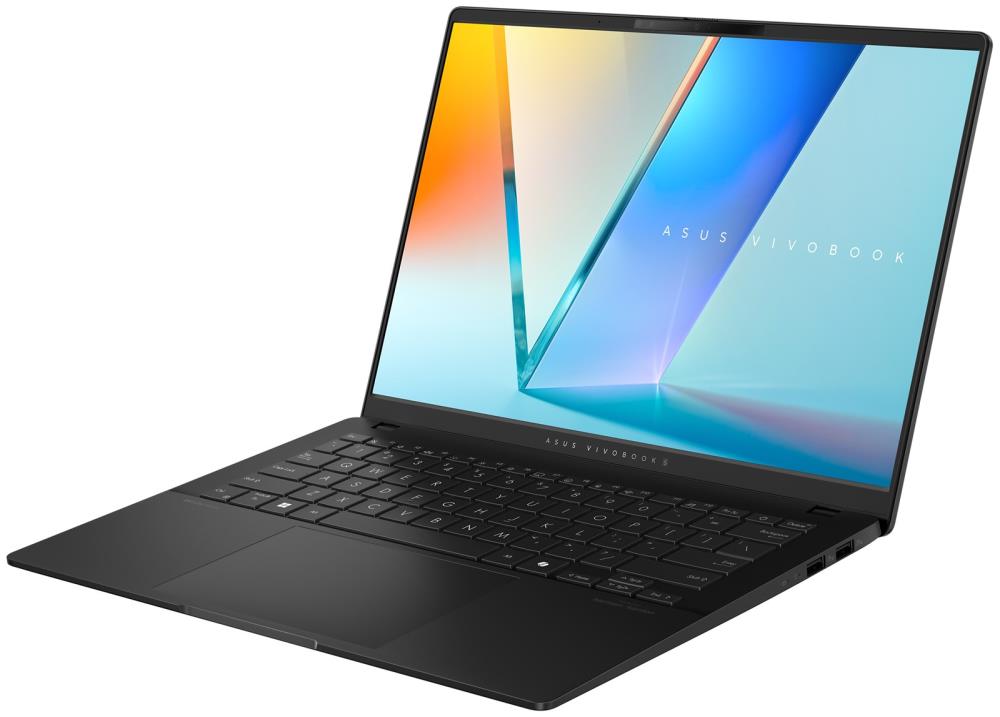 Notebook ASUS VivoBook S 14 OLED M5406WA-PP061W CPU Ryzen AI 9 365 2000 MHz 14" 2880x1800 RAM 24GB LPDDR5x SSD 1TB AMD Radeon Graphics Integrated ENG Card Reader SD Windows 11 Home Black 1.3 kg 90NB14P3-M00770