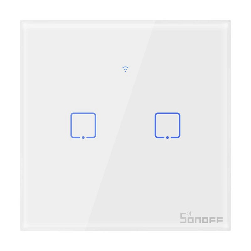 Smart Switch WiFi Sonoff T0 EU TX (2-channel) - Image 1