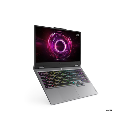 Lenovo- LOQ 15AHP10 | Luna Grey | 15.6 " | IPS | FHD | 1920 x 1080 pixels | Anti-glare | AMD Ryzen 7 | 250 | 16 GB | SOD