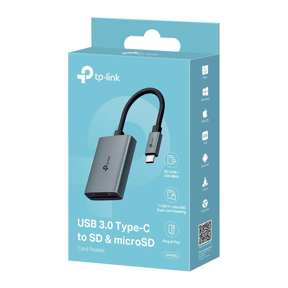 MEMORY READER USB-C SD&MICROSD/UA430C TP-LINK