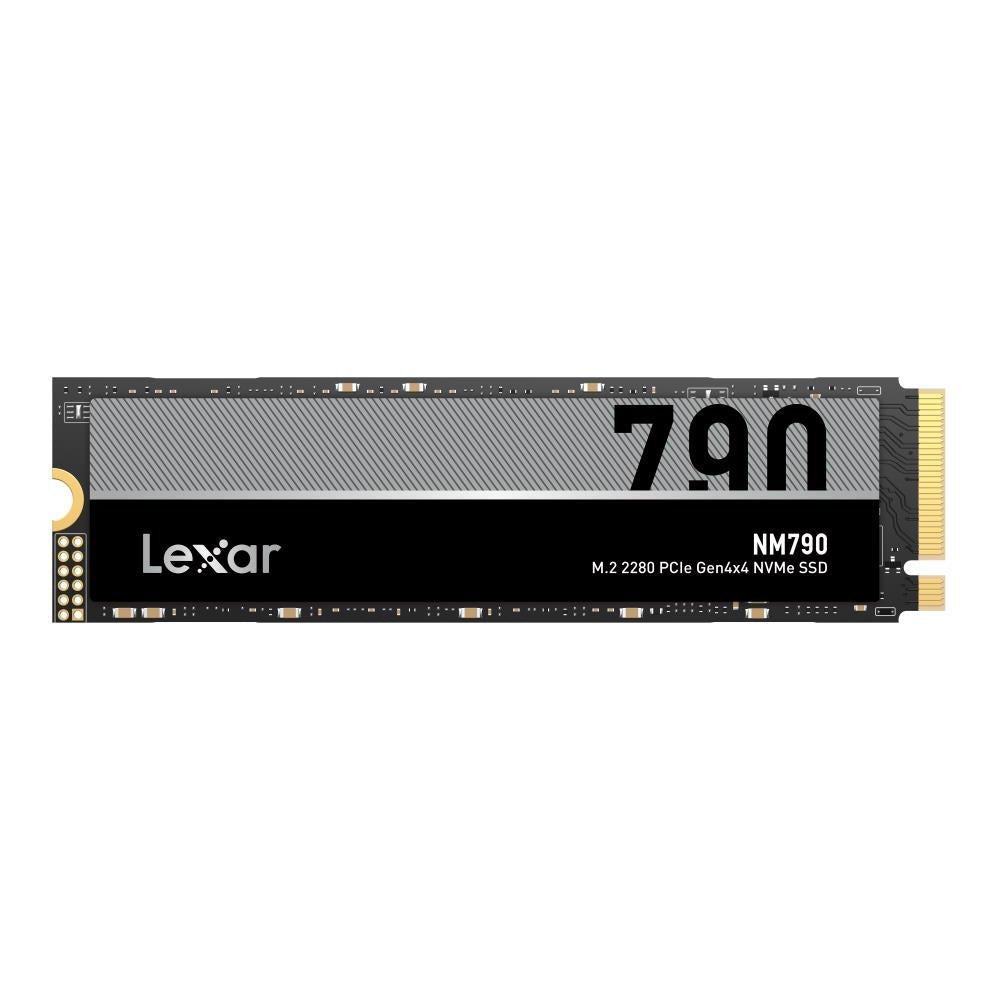 SSD LEXAR NM790 2TB M.2 PCIe Gen4 NVMe Write speed 6500 MBytes/sec Read speed 7400 MBytes/sec 2.45mm TBW 1500 TB MTBF 1500000 hours LNM790X002T-RNNNG