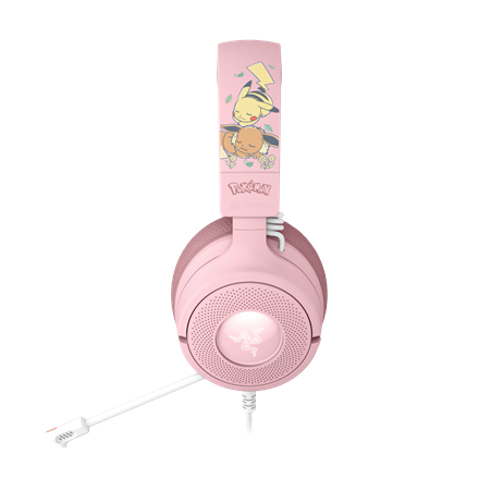 Razer Gaming Headset | Kraken V4 X | Wired | On-ear | Microphone | Pikachu & Eevee Edition