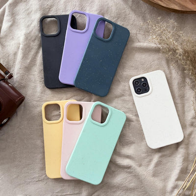 Eco Case Case for iPhone 11 Pro Silicone Cover Phone Cover Yellow — Hurtel