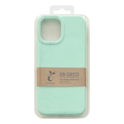 Eco Case Case for iPhone 12 Pro Silicone Cover Phone Shell Mint — Hurtel