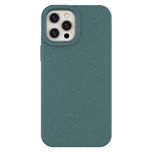 Eco Case Case for iPhone 12 Pro Max Silicone Cover Phone Cover Green — Hurtel