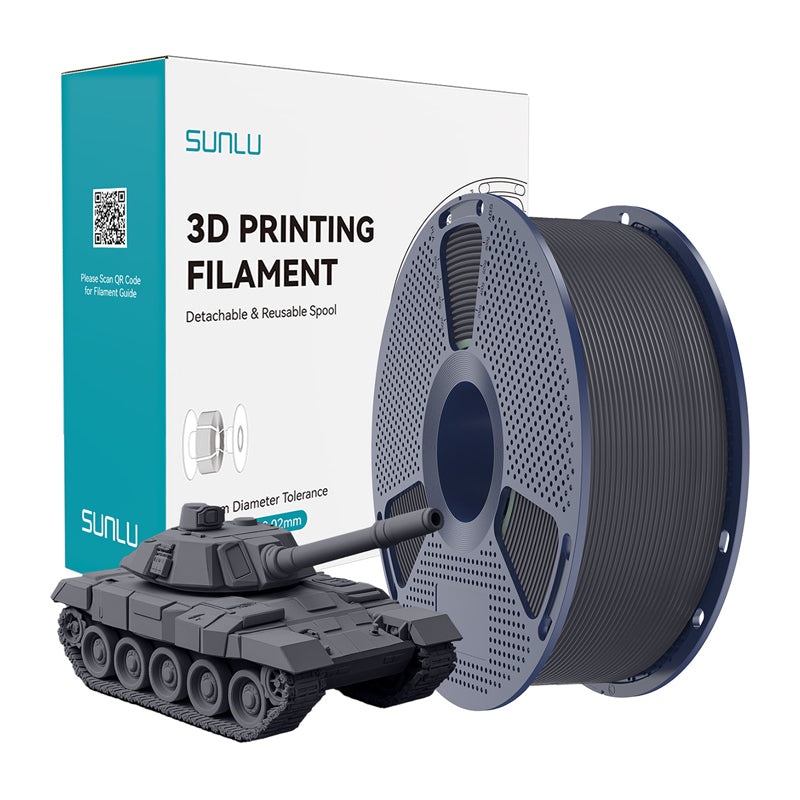 Sunlu PLA+ High-Speed Filament, Gray - Image 1
