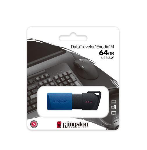 MEMORY DRIVE FLASH USB3.2/64GB DTXM/64GB KINGSTON