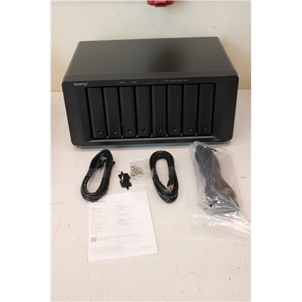 SALE OUT. Synology Tower NAS | DS1821+ | Up to 8 HDD/SSD Hot-Swap | AMD Ryzen | Ryzen V1500B Quad Core | Processor frequ