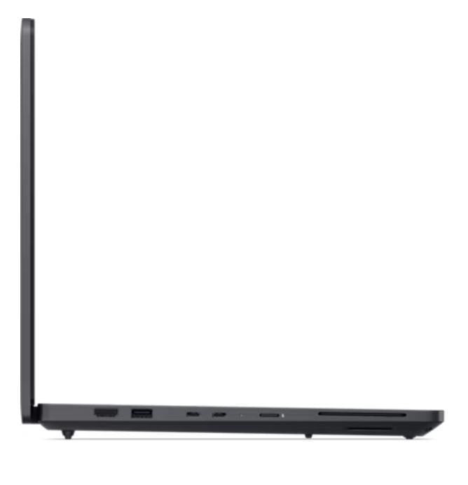 Notebook DELL Pro Max 16 MC16250 CPU Core Ultra u7-255H 2000 MHz 16" RAM 32GB DDR5 5600 MHz SSD 1TB Intel Graphics Integrated NOR Card Reader MicroSD Smart Card Reader Windows 11 Pro 2.2 kg BTO105_MC16250_EMEA_NORD