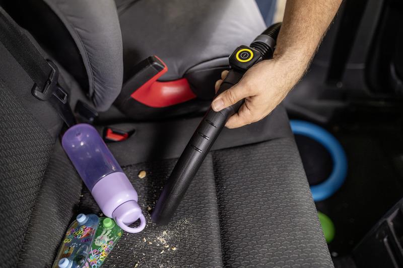 Vacuum Cleaner KARCHER Input power 1200 W Dust capacity 25 L Drum vacuum Cleaning type Dry&wet Dust container Dust bag Colour Black/Yellow 1.628-317.0