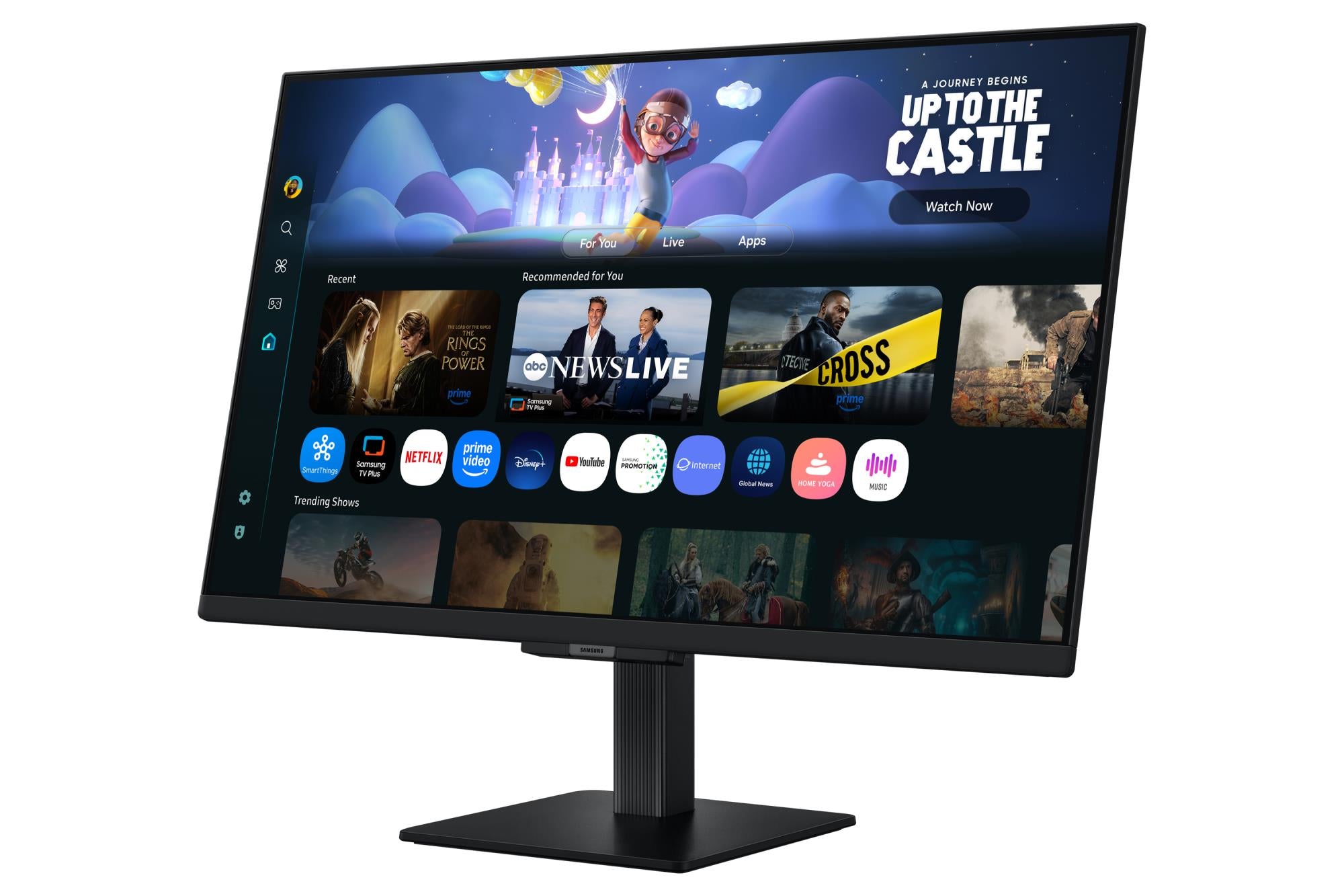 LCD Monitor SAMSUNG 27 " 1920 x 1080 pixels Full HD Native aspect ratio 16:9 LCD Flat LS27FM500EUXEN