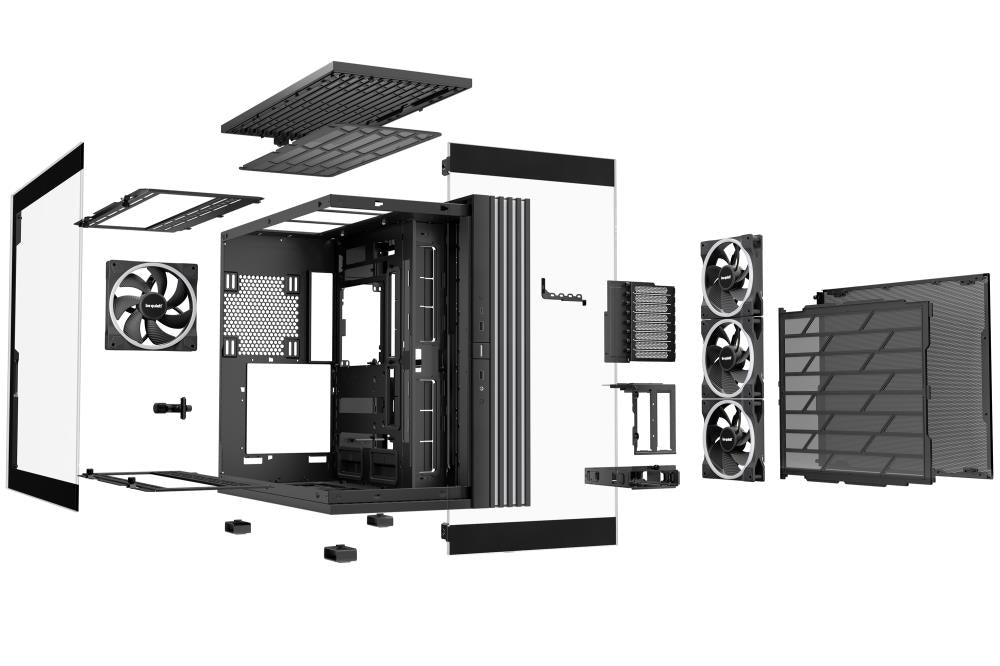 Case BE QUIET LIGHT BASE 900 FX Tower Case product features Transparent panel ATX EATX MicroATX MiniITX XL-ATX Colour Black BGW71