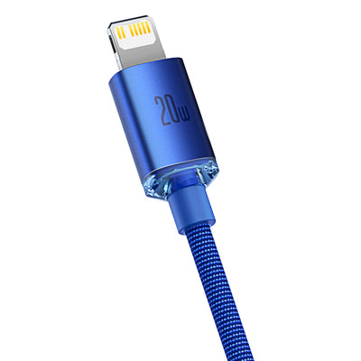 Baseus CAJY000303 Lightning - USB-C PD cable 20W 480Mb/s 2m - blue