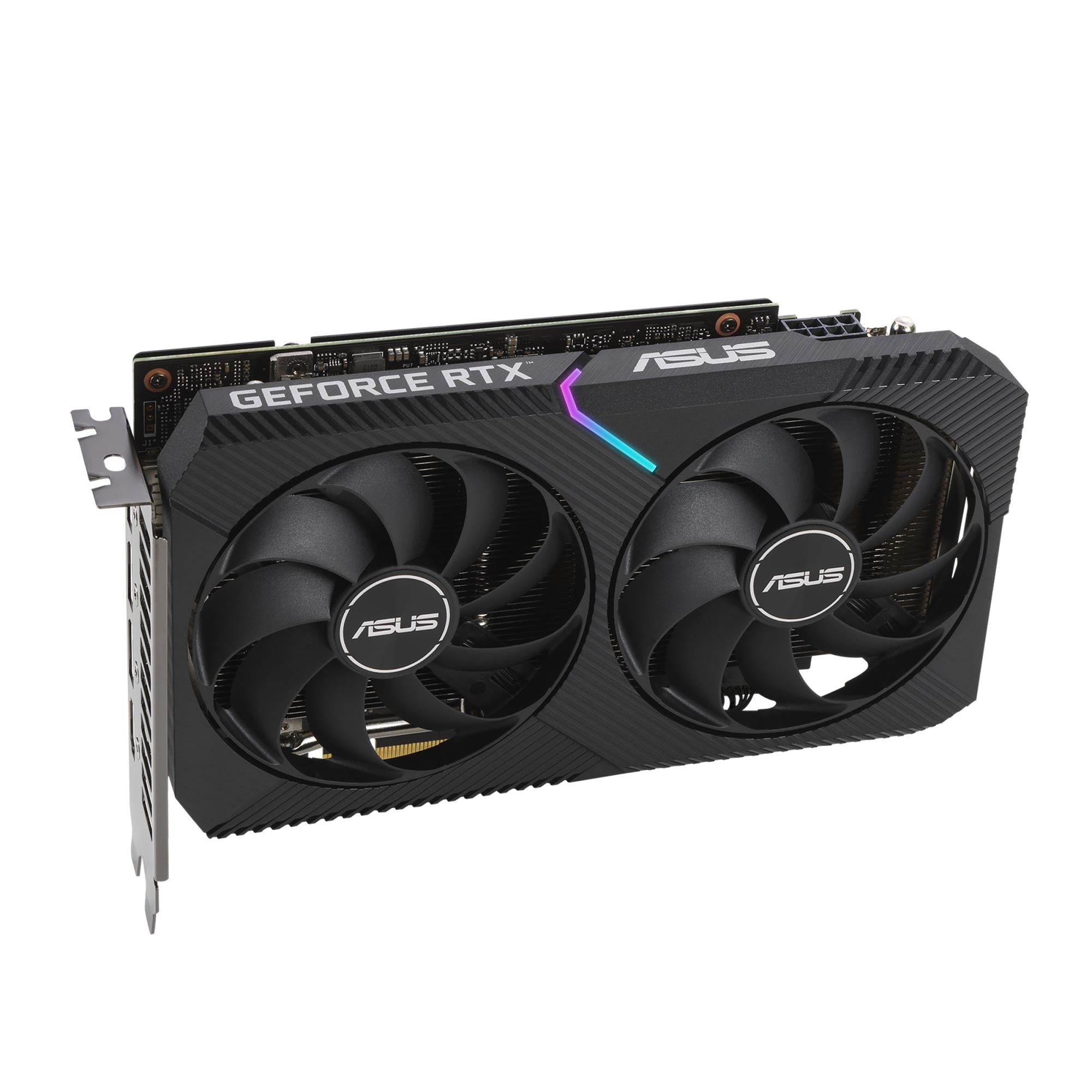 Graphics Card ASUS NVIDIA GeForce RTX 3060 12 GB 192 bit PCIE 4.0 16x GDDR6 GPU 1837 MHz 1xHDMI 3xDisplayPort DUAL-RTX3060-O12G-V2