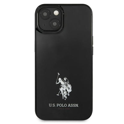 US Polo USHCP13SUMHK iPhone 13 mini 5.4" black/black hardcase Horses Logo — U.S. Polo Assn.