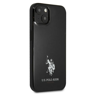 US Polo USHCP13SUMHK iPhone 13 mini 5.4" black/black hardcase Horses Logo — U.S. Polo Assn.