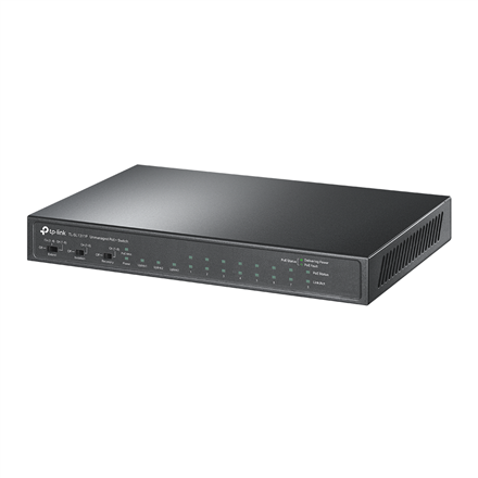 TP-LINK | 8-Port 10/100Mbps+3-Port Gigabit Desktop Switch with 8-Port PoE+ | TL-SL1311P | Unmanaged | Desktop