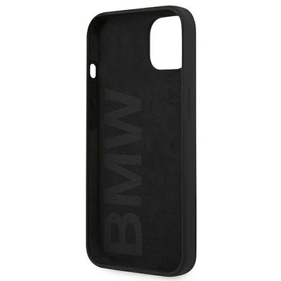 BMW Silicone Signature Case for iPhone 13 - Black