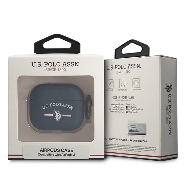 US Polo USACA3SFGV AirPods 3 case navy/navy — U.S. Polo Assn.