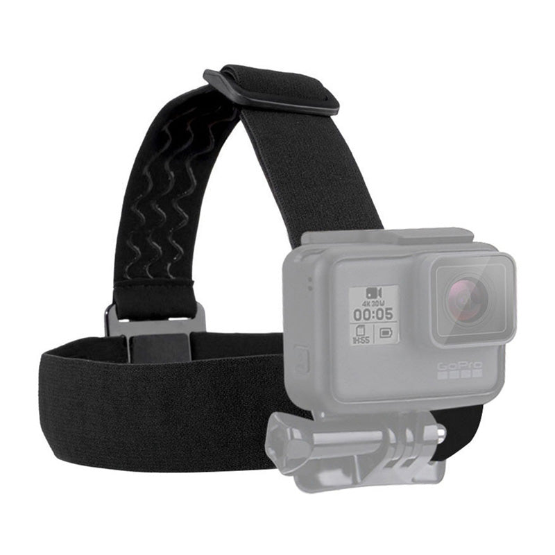Puluz headband with sports camera mount (including Osmo Action 5 Pro, Ace Pro 2) - Image 1