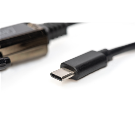 DIGITUS USB Type-C to Serial Adapter | Digitus | DIGITUS DA-70166 - serial adapter - USB-C - RS-232 | DA-70166