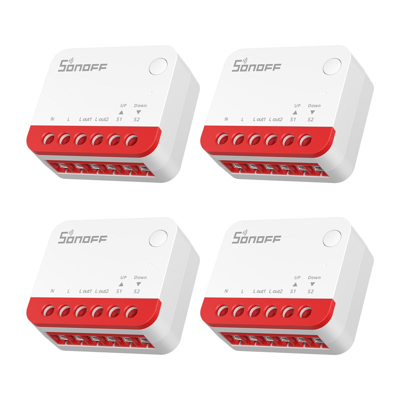 Smart ZigBee roller shutter switch Sonoff MINI-ZBRBS (4pak) - Image 1