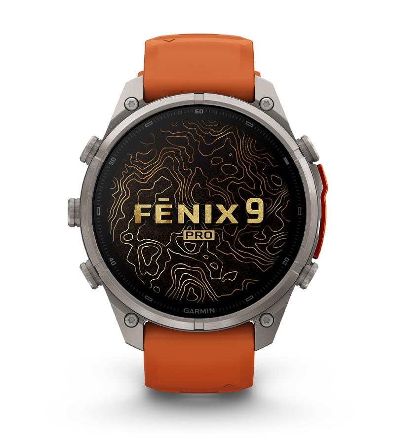 SMARTWATCH FENIX 9 PRO/TITANIUM 010-04337-01 GARMIN