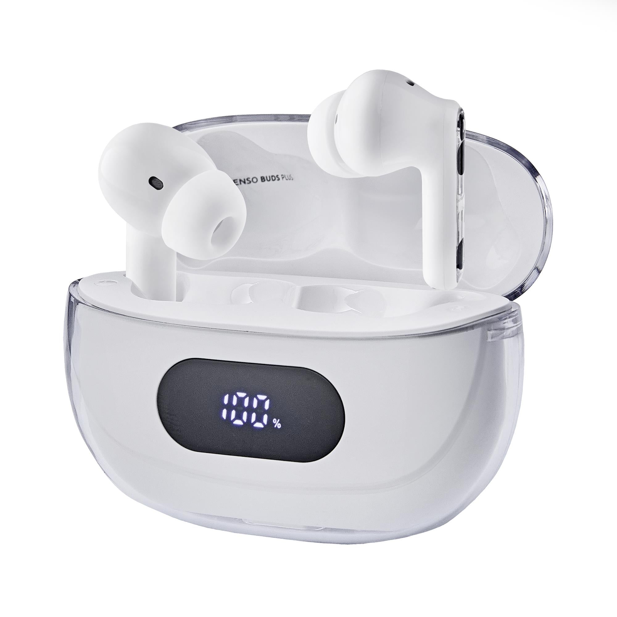 HEADSET BUDS PLUS T310AE/WHITE 3720312 INTENSO