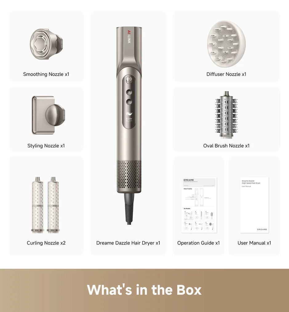 HAIR STYLER/DAZZLE AZD20A DREAME