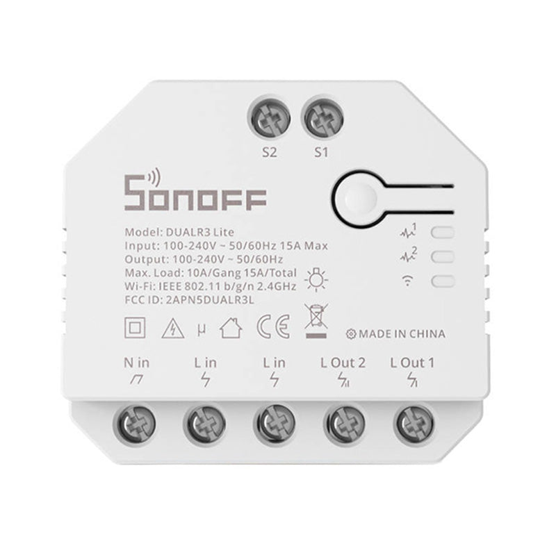 Smart Wi-Fi switch WiFi Sonoff Dual R3 Lite - Image 4