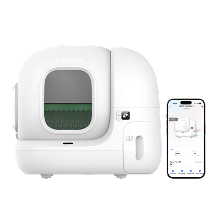 PETKIT | Automatic Cat Litter Box | Pura MAX 2 | 480 x 480 x 520 cm | White
